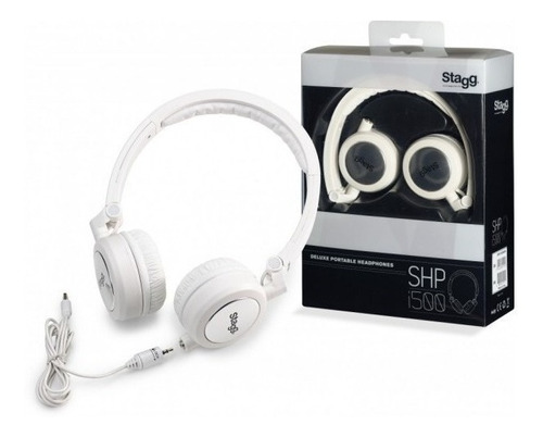 Auriculares Deluxe Stereo Blanco Stagg Shpi500whh