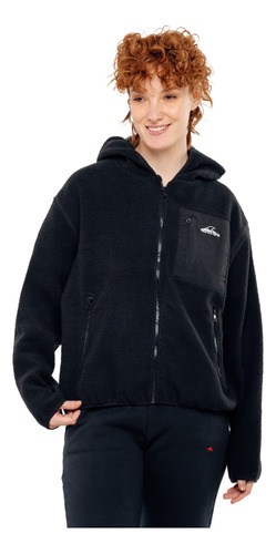 Campera Montagne Mujer Remy Fake Sherpa 390g