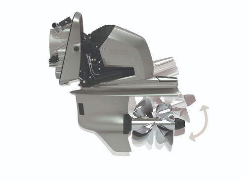 Motor Diesel Lancha Ou Barco Volvo Penta D4 300hp Com Rabeta