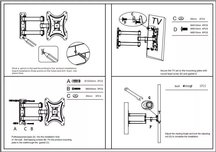 Segunda imagen para búsqueda de soporte para monitor