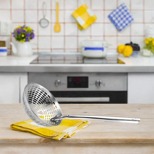 Cuchara Espumadera, Utensilio De Acero Inoxidable Con S
