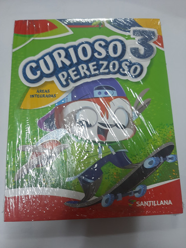 Curioso Perezoso 3 Áreas Integradas Santillana Nuevo!