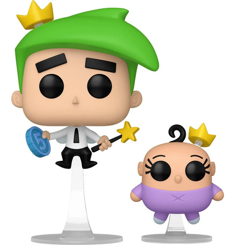 Funko Pop! & Buddy: Os padrinhos mágicos - Cosmo & Poof