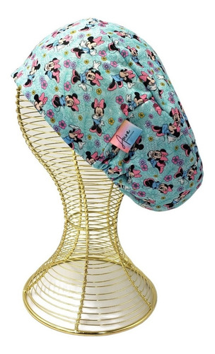 Gorro Clínico Minnie Celeste - Cofia Aurísima ®