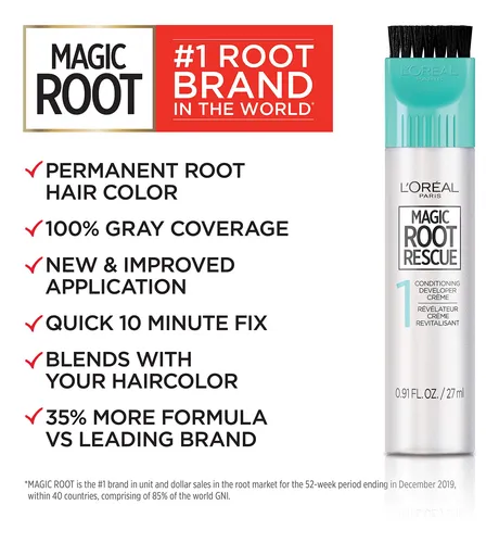 Kit Para Teñir El Cabello L'oreal Paris Magic Root Rescue Da