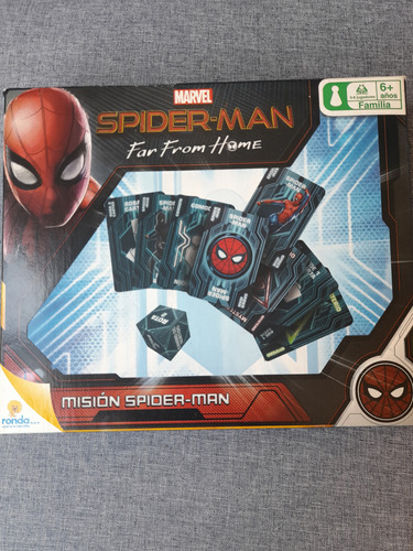 Juego De Mesa Spiderman Misión+regalo Sorpresa 