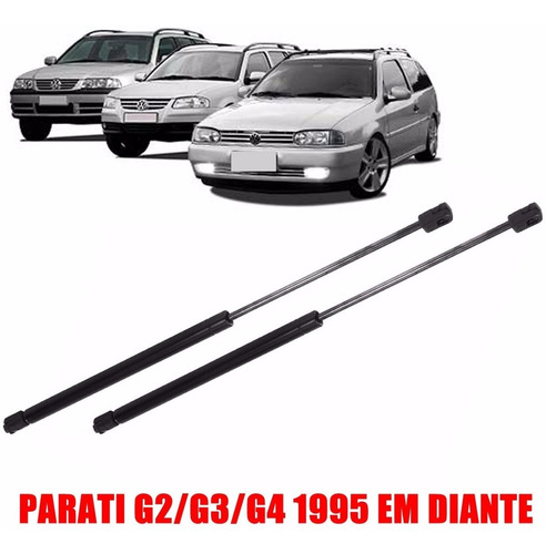 Par Amortecedor Tampa Porta Malas Vw Parati G2 G3 G4 Volks