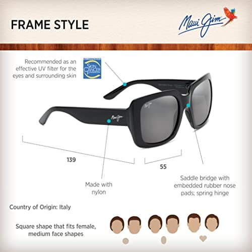 Maui Jim Gafas De Sol Polarizadas De Dos Pasos Para Mujer,