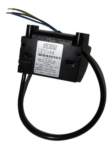 Transformador Ignicion Fida 120 V.c.a. 1 Bornes, Quemadores