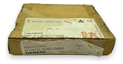 Siemens 6fc5111-0ca01-0aa0 Módulo Electronico