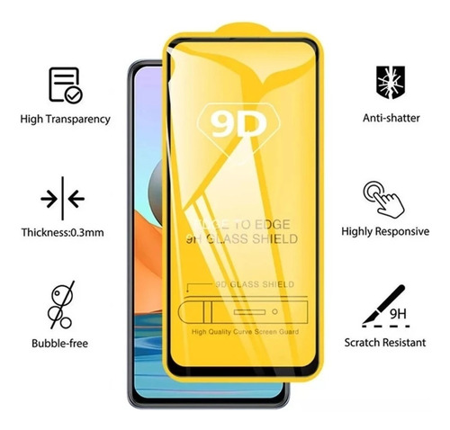 Mica Para Samsung A03 Core Protector De Pantalla Vidrio 9d
