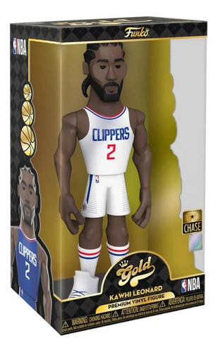 Funko Pop Figura 30cm Gold Nba Clippers Kawhi Leonard Chase