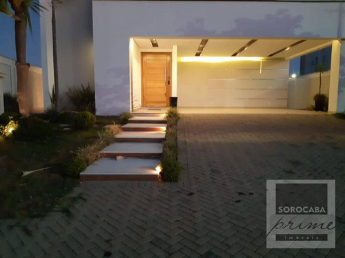 Imagem 14 de 30 de Sobrado Com 4 Dormitórios À Venda, 395 M² Por R$ 2.200.000 - Alphaville Nova Esplanada I - Votorantim/sp, Próximo Ao Shopping Iguatemi. - So0173