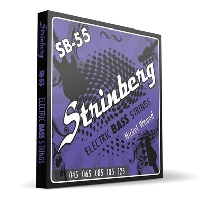Imagem 2 de 2 de Encordoamento Strinberg Sb55 P/ Contra Baixo 5 Cordas 045