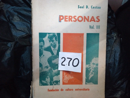 Personas. Vol.iii Saul D. Cestau