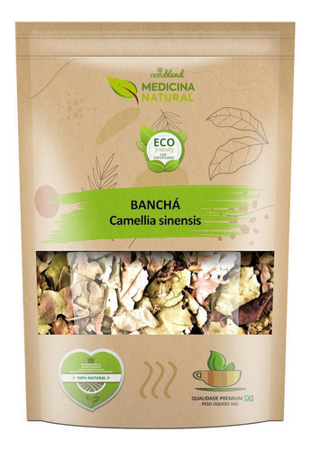 Chá De Banchá - Camellia Sinesis - Medicina Natural - 100g