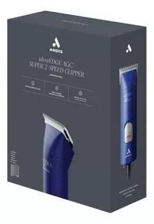 Maquina Andis Ultraedge Agc Super 2 Speed Clipper Bivolt Cor Azul 110v/220v