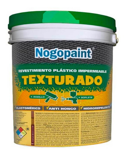 Texturado A Rodillo 5 Kg Gris Libertad Nogopaint