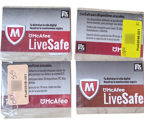 Mcafee Antivirus 2024 Físico 1 Año 30 Dispositivos.