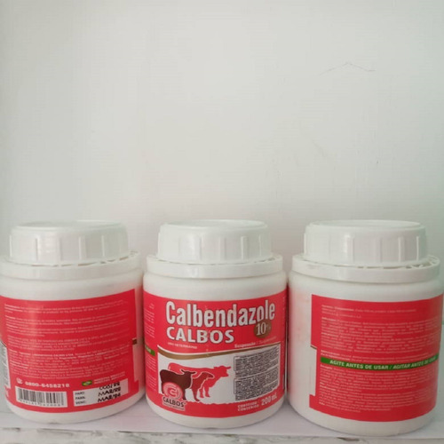Imagen 2 de 2 de Calbendazol Al 10% Antiparasitario Y Antigelminico Desparasi