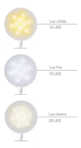 Lámpara 20 LED batería recargable