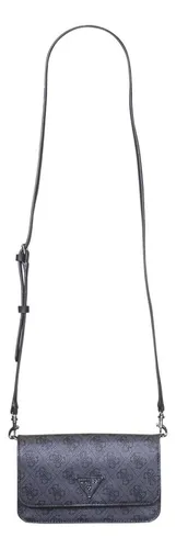 Guess Noelle Crossbody Organizador Con Solapa, Logotipo De C