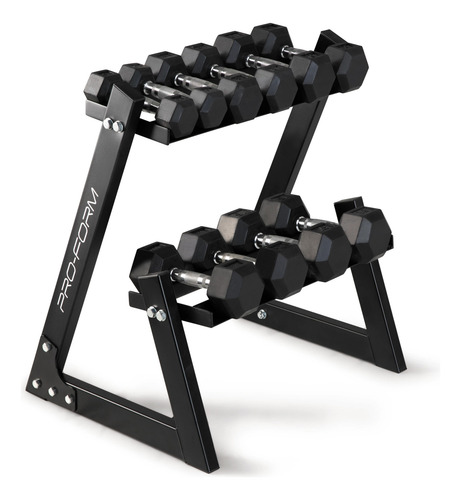 Set De Mancuernas Pesas 100 Libras 10 Pesas Rack Gym