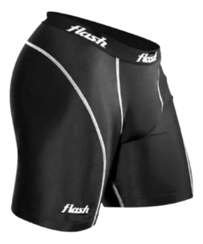 Calza Corta Flash Bermuda Spandex Fit Lycra Deportiva Futbol