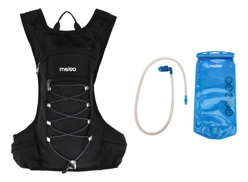 Mochila Hidratacion Camelbak Trekking Ciclismo Mtb 2 Litros Color Negro Diseño De La Tela Rayas