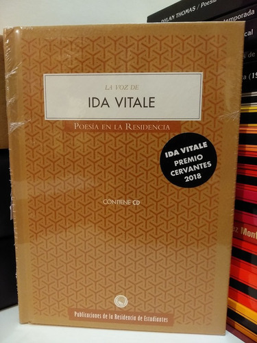 Poesía En La Residencia - La Voz De Ida Vitale - Libro + Cd