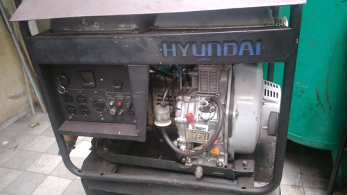 Planta Hyundai Diesel De 6kva Usada