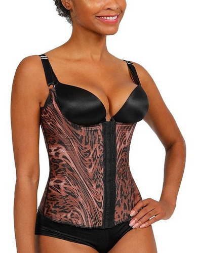 Chaleco De Látex Animal Print Slim Shaper Ardyss 