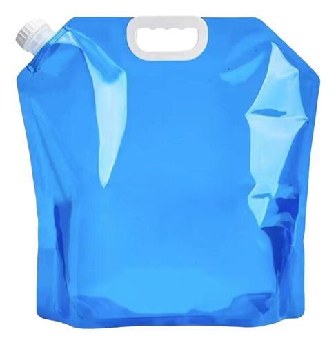 Contenedor De Agua Plegable Para Coche, Contenedor 10l Azul