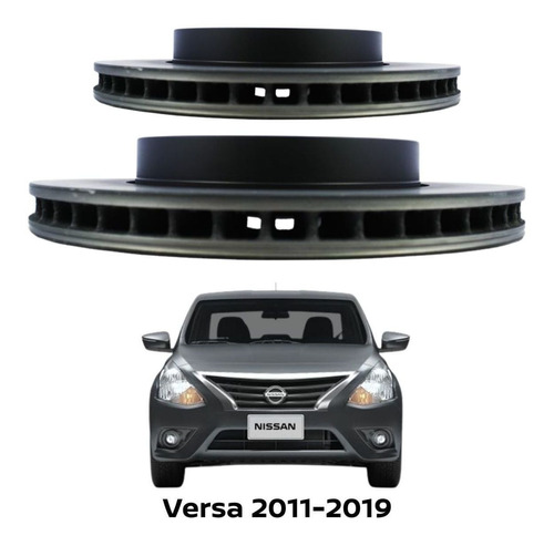 Discos Frenos Delanteros Versa 2018 Original Nissan