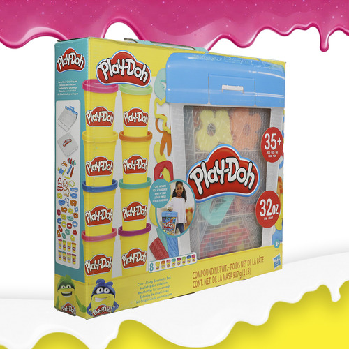 Play Doh Estuche Creatividad Masa Moldes Y Accesorios Hasbro