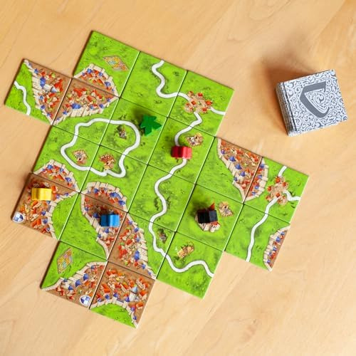 Jogo De Tabuleiro Carcassonne (jogo Base) | Jogo De Tabuleir