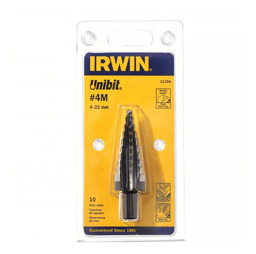 Broca Escalonada 4-22mm - 11104 Irwin - Good Tools