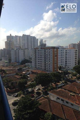 Imagem 9 de 30 de Magnífica Cobertura Na Praia De Santos! - Co0021