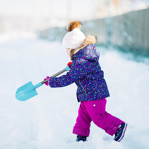 Pbf Pá De Neve Infantil Com Cabo De Aço Inoxidável