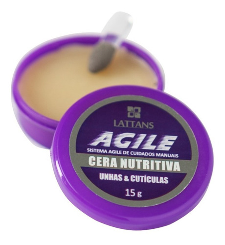 Agile Cera Nutritiva Unhas & Cuticulas 