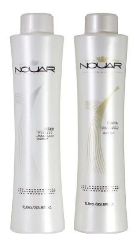 Tratamento Antifrizz Cacau Platinum 2x1l - Nouar