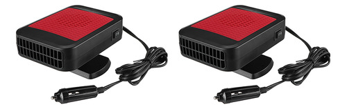 Calentador De Coche Eléctrico De 2 X 12 V 200 W, Ventilador