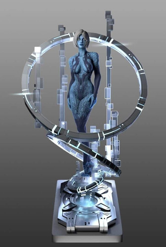 Archivo Stl Impresión 3d Cortana - Halo