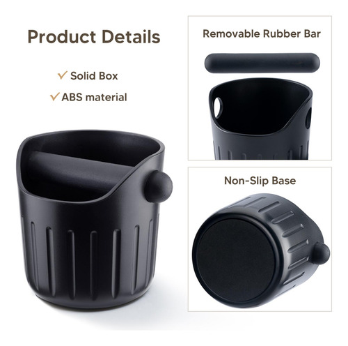 650ml Coffee Knock Box Coffee Grounds Knock Box Knockbox