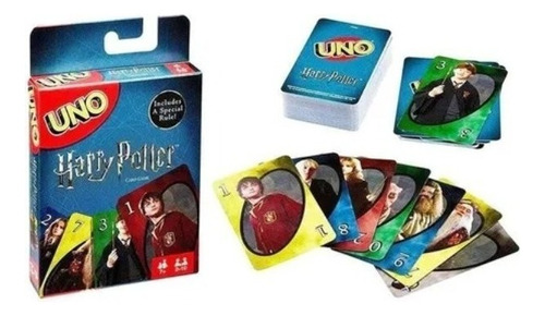 Juego De Uno Edición Especial Harry Potter Mattel