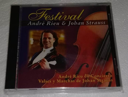 Andre Rieu - Festival / Johan Strauss Cd Sellado  / Kktus