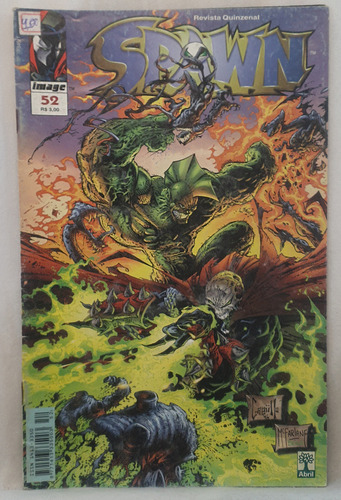 Gibi Spawn Volume 52 - Editora Abril Jovem (Usado)
