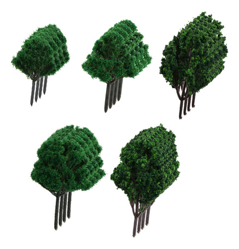 Modelo De Árboles Micro Paisajismo 20 Piezas