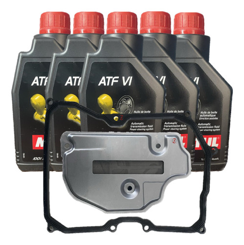 Kit Afinación Transmisi Automát Jetta 2.0 2.5 11-14 Motul 5l