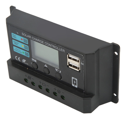 Controlador Solar, Panel De Pantalla Lcd, Carga Fotovoltaica